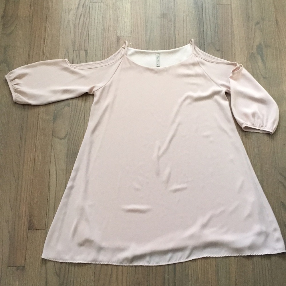 Nude Pink Mini Dress